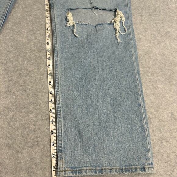 Abercrombie and fitch the 90s straight jeans curve love 36 22L NWT - Picture 5 of 10